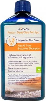 Arava Dead Sea Pet Spa Flea & Ticks Botanical Puppy Shampoo, 13.5-oz bottle