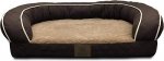 American Kennel Club Quilted Orthopedic Bolster Cat & Dog Bed w/Removable Cover