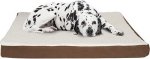 Pet Adobe Memory Orthopedic Foam Bolster Dog Bed w/ Removable Cover