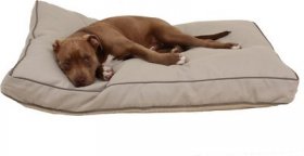 Carolina Pet Memory Foam Four Season Jamison & Cashmere Berber Top Personalized Pillow Dog Bed