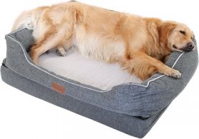 PLS Birdsong Fusion Orthopedic Pillow Dog Bed w/Removable Cover