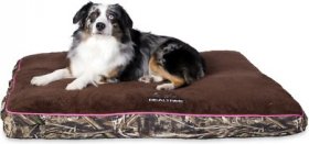 Realtree Gusseted Memory Foam Pillow Cat & Dog Bed w/Removable Cover