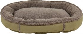 Carolina Pet Comfy Cup Memory Foam Bolster Dog Bed w/Removable Cover
