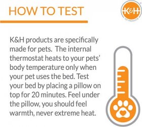 K&H Pet Products Thermo-Basket Cat & Dog Bed