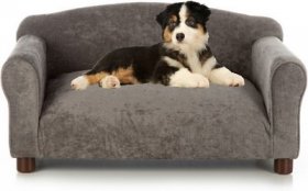 Club Nine Pets Traditional Chair Sofa Cat & Dog Be, Charcoal