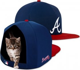 Nap Cap MLB Plush Cat & Dog Bed