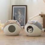 Lovely Caves Ballonfish Cat Bed