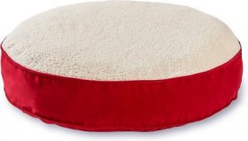 Happy Hounds Scooter Deluxe Round Pillow Dog Bed w/ Removable Cover