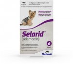 Selarid Topical Solution for Dogs, 5.1-10 lbs, (Purple Box), 6 Doses (6-mos. supply)