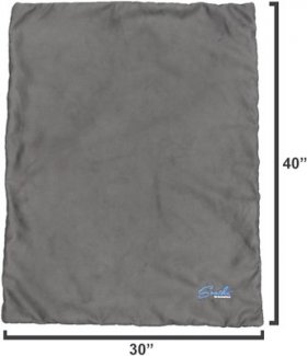 BuddyRest Soothe Weighted Dog Blanket, Charcoal