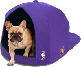 Nap Cap NBA Covered Pillow Cat & Dog Bed, Medium