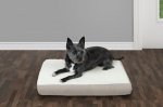 FurHaven Faux Sheepskin & Suede Deluxe Orthopedic Cat & Dog Bed w/Removable Cover