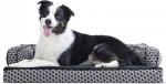 FurHaven Comfy Couch Memory Top Cat & Dog Bed w/Removable Cover