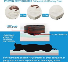 Pet Support Systems Lucky Dog Orthopedic Pillow Dog Bed