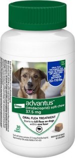 Advantus Flea Oral Treatment for Dogs, 23-110 lbs