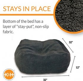 K&H Pet Products Cuddle Cube Pillow Cat & Dog Bed