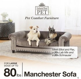 Enchanted Home Pet Manchester Sofa Dog Be, Large