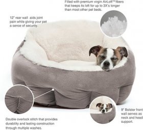 Best Friends by Sheri OrthoComfort Ilan Bolster Cat & Dog Bed
