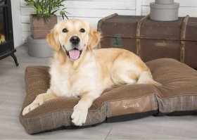 Scruffs Windsor Mattress Dog Be, Chestnut, Large