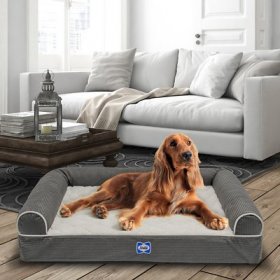 Dallas Manufacturing Sealy Ultra Plush Bolster Dog Bed
