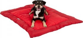 Kurgo Loft Wander Pillow Dog Be, Chili Red