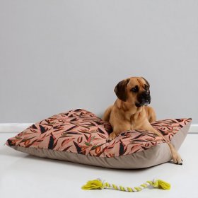 Deny Designs Novelty Pillow Cat & Dog Bed w/ Removable Cover