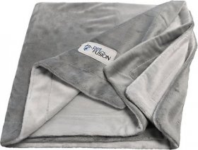 PetFusion Premium Reversible Dog & Cat Blanket, Gray