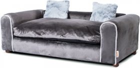 Moots Furry Sofa Cat & Dog Bed w/Removable Cover