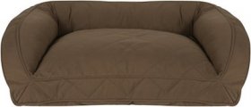 Carolina Pet Quilted Memory Foam Bolster Dog Bed w/Removable Cover