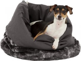 P.L.A.Y. Pet Lifestyle and You Snuggle Covered/Bolster Cat & Dog Bed