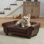 Enchanted Home Pet Cleo Sofa Cat & Dog Bed w/Removable Cover, Small