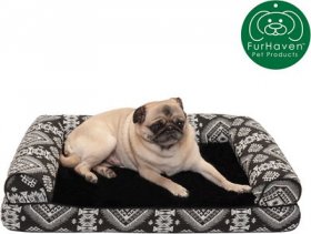 FurHaven Southwest Kilim Cat & Dog Bed