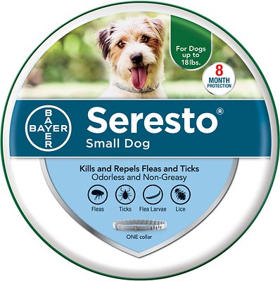 Seresto Flea & Tick Collar for Dogs, up to 18 lbs