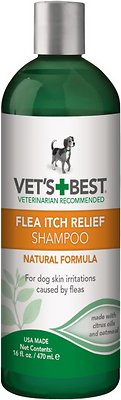 Vet's Best Flea Itch Relief Shampoo for Dogs, 16-oz bottle