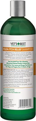 Vet's Best Flea Itch Relief Shampoo for Dogs, 16-oz bottle