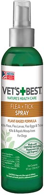 Vet's Best Flea + Tick Spray for Dogs, 8-oz bottle