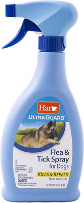 Hartz UltraGuard Flea & Tick Spray for Dogs, 16-oz bottle