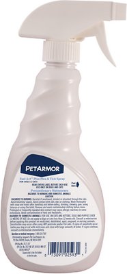 PetArmor Fastact Plus Flea & Tick Spray for Dogs & Cats, 16-oz bottle