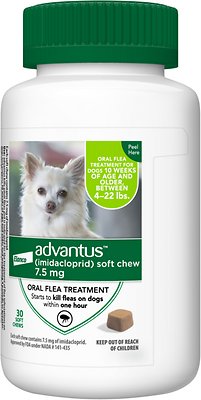 Advantus Flea Oral Treatment for Dogs, 4-22 lbs